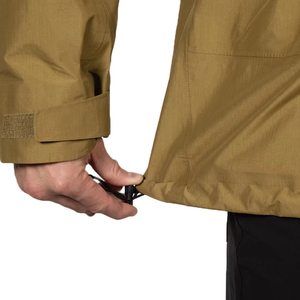 Men's Olive Green Winter Front Waterproof Cotton Casual Outdoor Wear Zipper Closure Regular Fit <b>Coach</b> Jacket Available Sale - Product Image 2