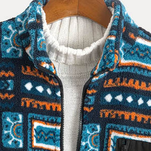 Chaqueta Sherpa Urbana para Hombre, Material Ligero, Corte Relajado, Perfecta para Uso Diario, Viajes y Clima Frío - Product Image 3