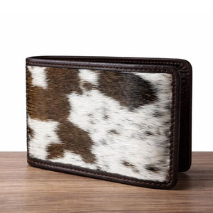 Cartera de Monedas de Cuero Vacuno Más Vendida, Monedero Clásico para Hombre, Carteras de Cuero Genuino Hechas a Mano para Hombre - Product Image 2