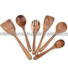 ที่กำหนดเองไม้บีชทำอาหารตารางช้อนพลั่วปรุงอาหารไม้พายกระทะอุปกรณ์ครัวทำอาหารและขายร้อน - Product Image 2