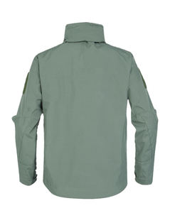 Veste softshell pour homme, camping, chasse, extérieur, respirante, avec capuche, imperméable, en vente - Product Image 2
