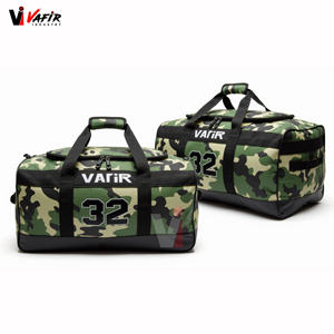 Bolsa Deportiva de Viaje Personalizada con Logotipo, Bolsa de Gimnasio con Compartimento para Zapatos, Bolsa de Nailon y Poliéster Resistente - Product Image 6