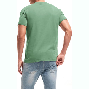 T-shirts pour hommes en coton, style OEM, impression personnalisée, logo personnalisé, vente en ligne à prix avantageux - Product Image 3