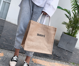 Bolsa de Playa de Yute Estampada con Diseños Personalizados, Diseños Únicos para la Colección de Playa de Verano a la Moda - Product Image 5