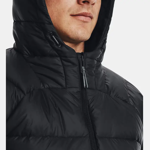2025 ODM Design Custom Unisex Outdoor Winter <b>Waterproof</b> Heated Hooded Reversible Puffer <b>Warm</b> Jacket Coat - Product Image 5