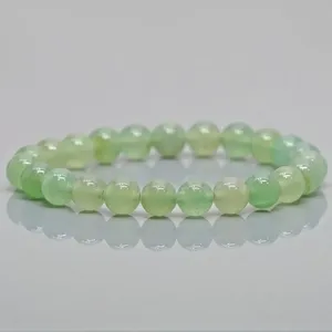 Natural Green Aventurine 8mm Smooth Ball AA Grade Trendy Beads <b>Stretch</b> <b>Bracelet</b> Healing Jewelry Wholesale - Product Image 4