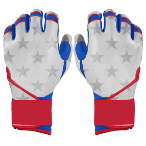 Gants de frappe de baseball haute performance avec paume en cuir synthétique souple et dos en maille respirante pour les sports professionnels - Product Image 6
