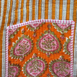 Women's Quilted Cotton <b>Tote</b> <b>Bag</b> Handmade Patterned Shoulder Carry <b>Bag</b> for Shopping Daily Travel Beach Market Gift Style Premiums - Product Image 4