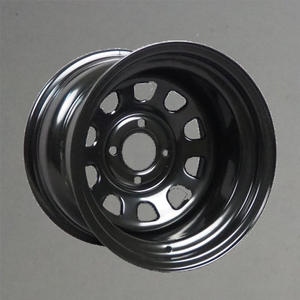 MBRO 15 pouces roue de voiture classique jantes en alliage de style ancien japonais de haute qualité 4 trous nouvel état en acier - Product Image 1