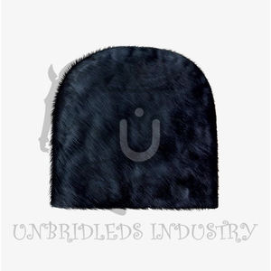 Gorro de Piel de Vaca Negra con Bordado 3D - Estilo Unisex para Playa y Negocios - Product Image 3