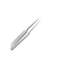 Micro-pince manuelle à pointe fine en acier inoxydable, instrument chirurgical pour ophtalmologie, neurochirurgie et vasculaire