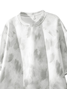 Ensemble T-shirt et short pour homme et garçon, style imprimé graphique, 100% coton, streetwear d'été, respirant - Product Image 3