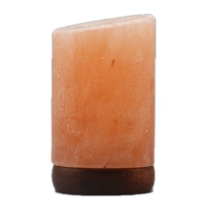 โคมไฟตั้งโต๊ะทรงกระบอกเกลือหิมาลัยสีชมพูเกรดส่งออกจำนวนมาก ขายส่ง - Product Image 1