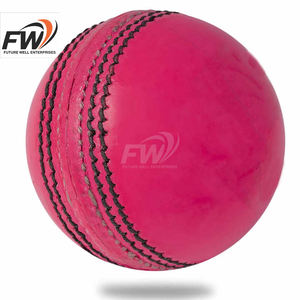 ลูกคริกเก็ตแข็งแบบกำหนดเองขายส่ง ดีไซน์ใหม่ หนังนิ่ม ไม้ตีคริกเก็ตแบบนุ่ม ลูกคริกเก็ตแข็งผลิตในปากีสถาน - Product Image 1