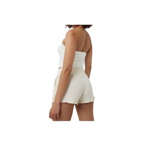 Shorts de détente en coton pour femmes, taille haute, avec cordon de serrage, décontractés, pour l'été et la gym, logo personnalisé, vente en gros OEM - Product Image 4