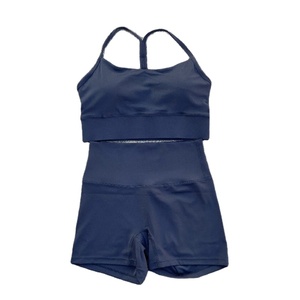 Trajes de gimnasio transpirables de cintura alta para mujer, conjuntos de Yoga sin costuras para levantamiento de cadera, deportes, Fitness, patrón sólido, entrenamiento para correr, ecológico - Product Image 1
