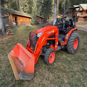Tracteur Kubota B3350 à vendre, livraison rapide, achat d'occasion, 100 CV, 120 CV, 4 roues motrices, tracteur agricole de qualité supérieure, parfait pour les travaux agricoles - Product Image 5