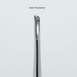 Juego de 4 Elevadores Luxadores para Extracción Dental, Instrumentos de 3mm y 5mm, Anteriores y Posteriores, con Caja de Esterilización, Acero Inoxidable - Product Image 3