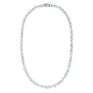 Collar de lujo con corte mixto en oro blanco de 18 quilates - Regalo - Product Image 3