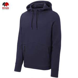 Sudaderas con Logotipo Personalizado para Hombre, 100% Algodón, Forro Polar Transpirable, Diseño ODM OEM de Invierno, Color Sólido - Product Image 1