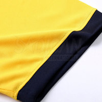Set Seragam Tim Sepak Bola Custom Cetak Nomor Nama Logo Bahan Polyester Berkualitas Tinggi Cepat Kering Performa Terbaik