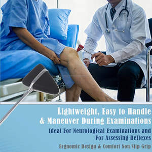 Dernier modèle de marteau de réflexes neurologique Taylor Percussion Reflex Hammer 7.5, manuel, en acier inoxydable de qualité chirurgicale, Tomahawk, CE ISO - Product Image 6