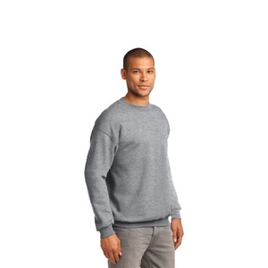Bank – sweat-shirt surdimensionné pour hommes/vente en gros, sweat-shirt ras du cou/sweat-shirt surdimensionné à manches longues unisexe, Logo personnalisé pour hommes - Product Image 2