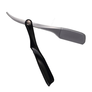 <b>Single</b> <b>Blade</b> Foldable Barber <b>razor</b> Men Shaving <b>razor</b> Durable Stainless Steel Barber <b>Razors</b> - Product Image 1