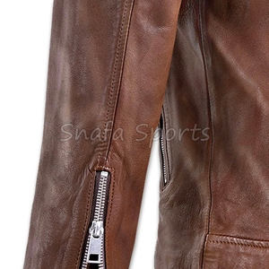 Chaqueta de Cuero para Hombre a la Moda, Chaqueta de Cuero de Invierno para Hombre de Alta Calidad, Atuendo Casual y Elegante para Uso Diario - Product Image 6