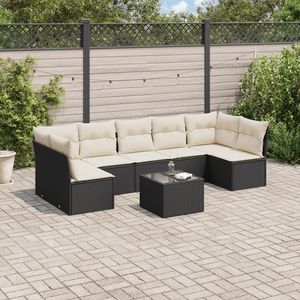 Conjunto de Sofás Negros para Jardín - Product Image 1