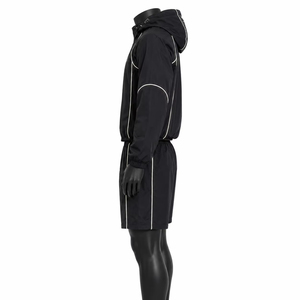 Conjunto de Sudadera con Capucha y Pantalones Cortos Reflectantes para Hombre, Ligero, para Correr al Aire Libre, Ropa Deportiva, OEM - Product Image 3