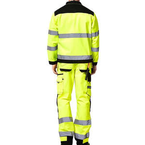 Ropa de Trabajo de Seguridad Reflectante de Alta Visibilidad para Mecánicos Industriales, Uniformes de Trabajo para Hombre - Product Image 2