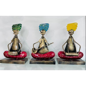 Figurines Art Déco Traditionnelles en Métal - Décoration Amovible pour la Maison pour les Célébrations de Diwali - Product Image 2