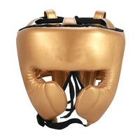Casque de boxe de haute qualité, sur mesure, en cuir EVA PU, double visière, protection pour l'entraînement, protection de la tête, kickboxing