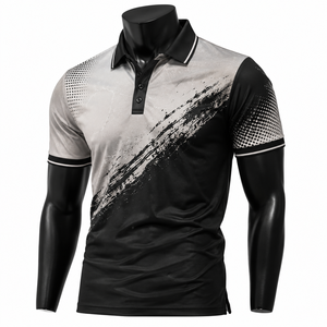 Camiseta Polo Personalizada para Hombre, Sublimada, de Alta Calidad, Diseño Único, Informal, para Golf, Atractiva, de Fabricante, a Bajo Precio - Product Image 1