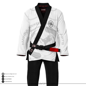 ชุดยูโด BJJ  ผ้าฝ้าย 100% ทอลายเพิร์ลวีฟ  ชุดกิโมโนบราซิลเลียนยิวยิตสู  ชุดศิลปะการต่อสู้  สำหรับทุกเพศ  ชุดฝึกซ้อมระดับมืออาชีพ  พร้อมโลโก้สั่งทำได้ - Product Image 2