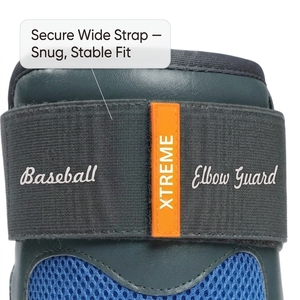 Protège-coude de baseball personnalisé en mousse rembourrée pour jeunes et adultes, avec capuchon renforcé, vente en gros de manchons de protection pour le coude de baseball - Product Image 3
