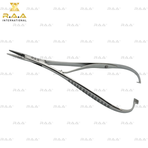 คีมจับอุปกรณ์จัดฟัน Mathieu Elastic Placing Plier / Needle Holder ขนาด 5.5 นิ้ว แบบละเอียด สำหรับงานจัดฟัน RAA-325 Class I R.A.A.INTERNATIONAL คุณภาพพรีเมียม - Product Image 3