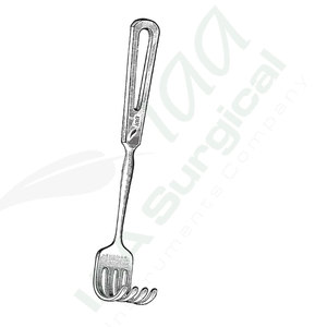 Écarteur chirurgical Mikulicz 25 x 45 mm 23 cm, manuel, en acier inoxydable, instrument de chirurgie générale, classe I, usage hospitalier, certifié CE - Product Image 4