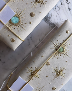 Hand Linen Gold Beaded Embroidered Chocolate Ball 24 Grid Acrylic Display Box Transparent Packaging Candy Chocolate Gift Boxes - Product Image 2