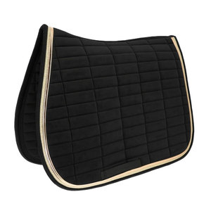 Tapis de selle en velours haute performance – Style dressage et saut d'obstacles, léger, avec gel, design élégant, personnalisable - Product Image 1