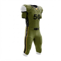 Maillot de football américain personnalisé imprimé sur le devant, séchage rapide, respirant, uniforme d'équipe, manches courtes, toutes saisons, impression par sublimation