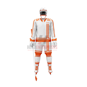 Vêtements de match de hockey sur glace haut de gamme, fabricant d'articles essentiels pour équipes de hockey sur glace sur mesure, tenue de sport confortable pour le hockey sur glace - Product Image 5