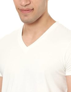 Bulk Plain Blank t <b>Shirt</b> Wholesaler Distributor V neck 160g 180g 100% Cotton Bio Washed Reseller Retailer Screen <b>Printer</b> - Product Image 1