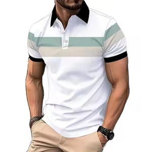 Camiseta de Golf Kivotech de Alta Calidad con Logotipo Personalizado, Cuello Rígido, Secado Rápido, Corte Regular, Diseño Sólido, Tejido de Algodón - Product Image 3