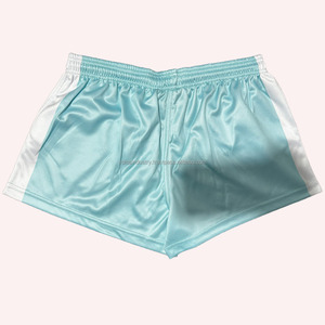 Shorts de rugby pour hommes grande taille, logo personnalisé, séchage rapide, 100% polyester, haute qualité, écologiques, couleur personnalisée - Product Image 1