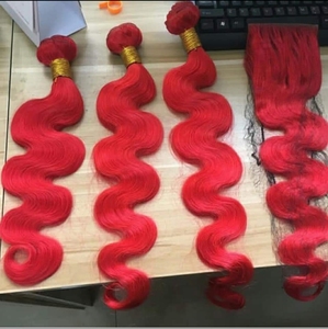 Compre Cabello Humano Virgen Indio Remy Natural Sin Procesar, Suave, Liso, Ondulado, Rizado, de un Solo Donante, con Acabado Brillante, Fabricado en India - Product Image 4