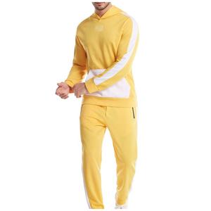 Nouveau hiver à capuche thermique coton polaire pull ensemble pour hommes sport décontracté mode tendance tricot course vêtements de sport - Product Image 6