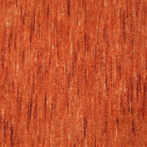 Tapis DECORDEC en laine terracotta orange, texture unie mélangée, écologique, antidérapant, tufté à la main, pour salon - Product Image 4