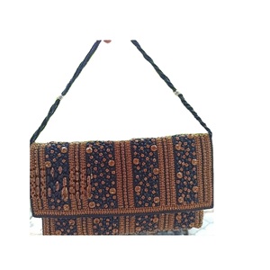 Top Quality <b>Sequined</b> Beaded Women Clutch Handheld Bag with Decorative Bead Work for Women Available At Best Price - Product Image 4